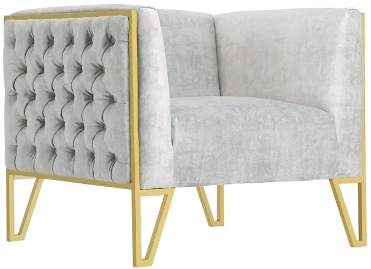 Vector Gray Accent Chairs (Set of 2)