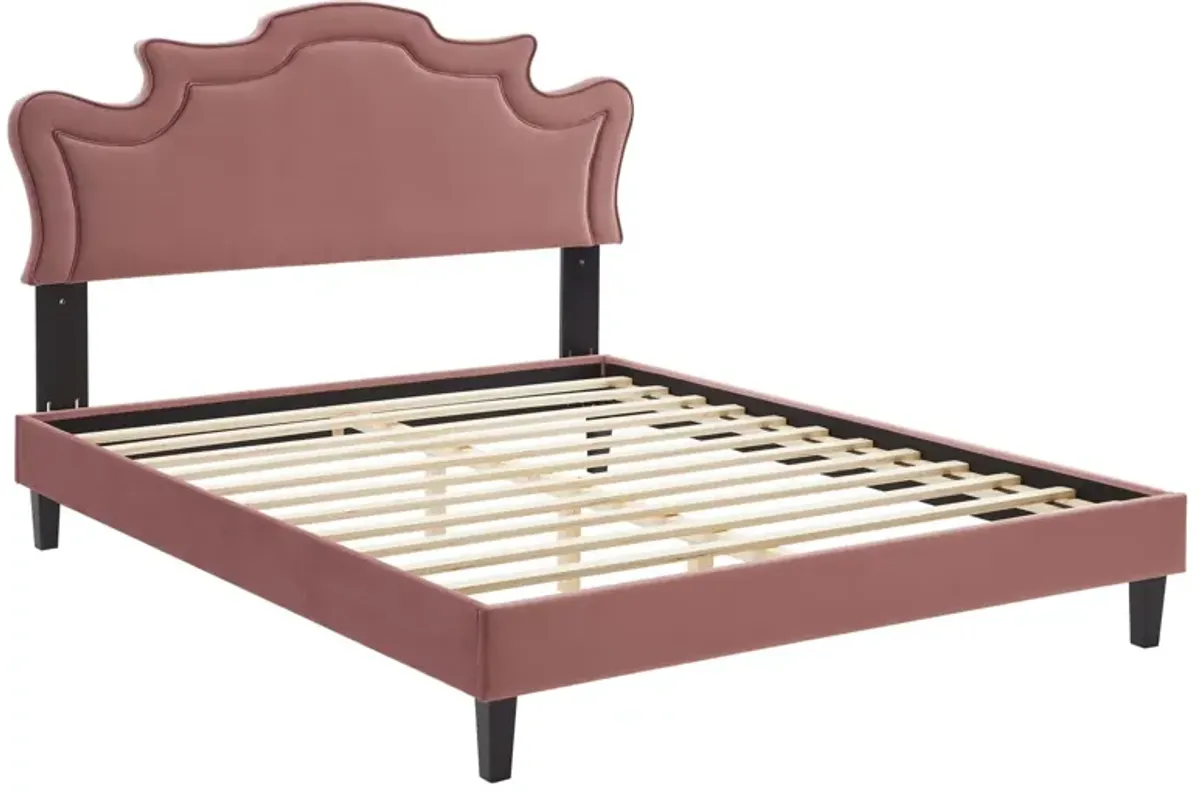 Modway - Neena Performance Velvet King Bed