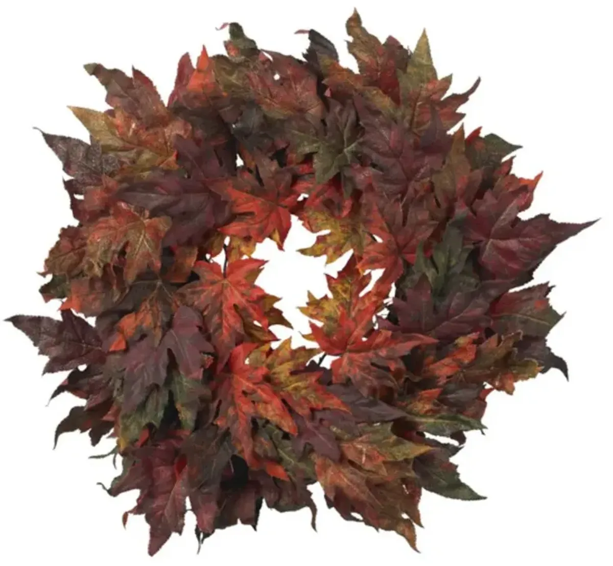 Hivvago 30" Maple Leaf Wreath