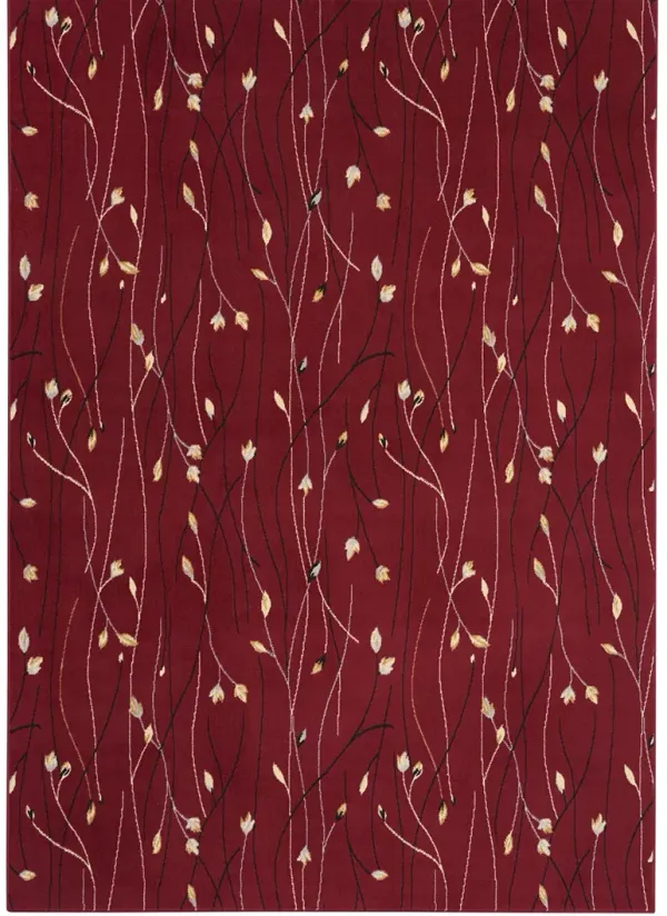 Grafix GRF15 Red 7' x 10' Rug