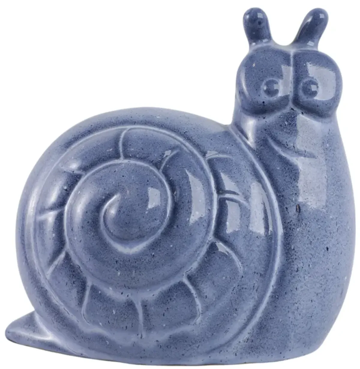 8" Garden Snail Reactive Finish,