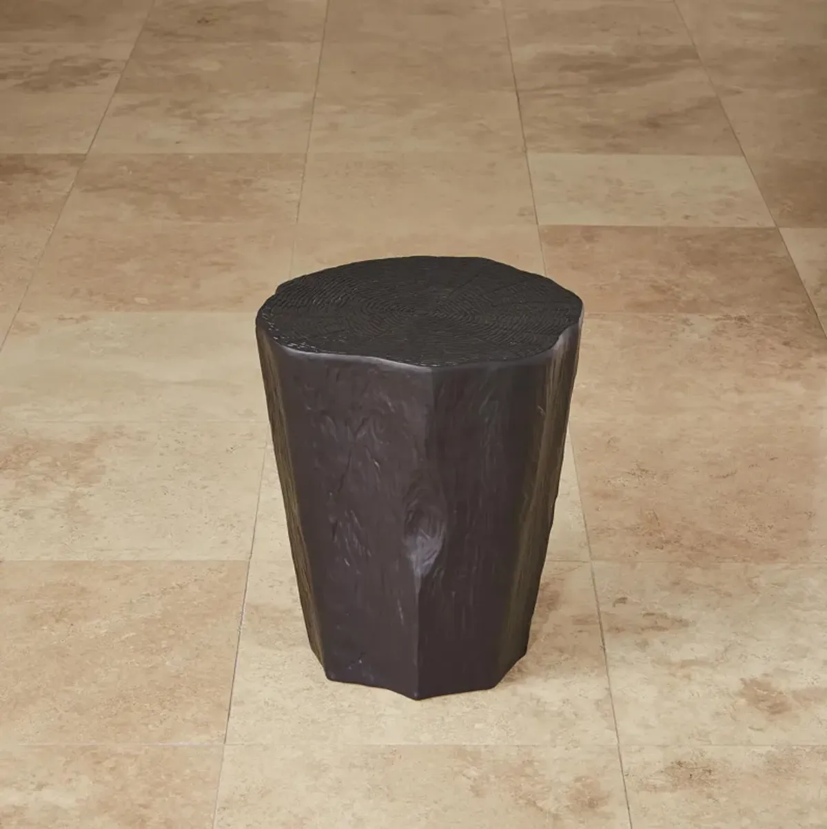 Trunk Side Table- Black