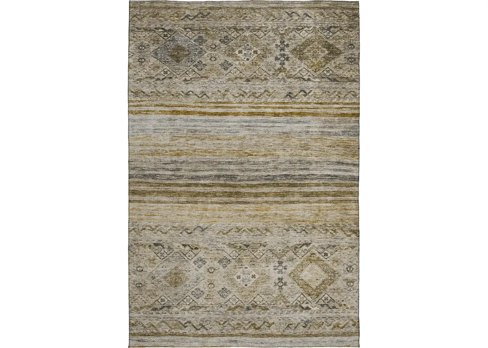 Karaj KJ4 Brown 30" x 46" Rug