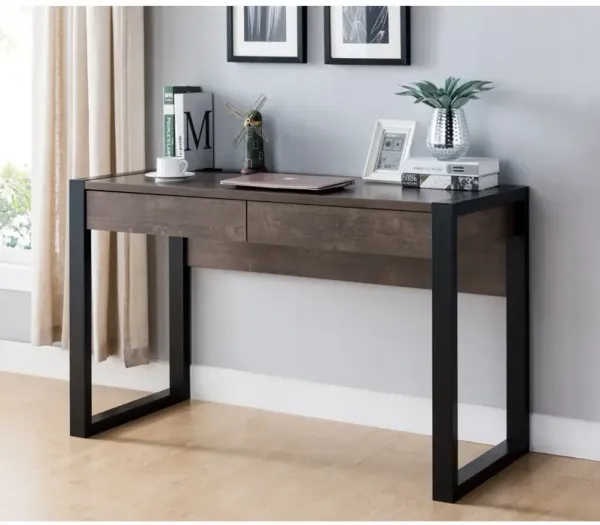 Desk Walnut Oak Black