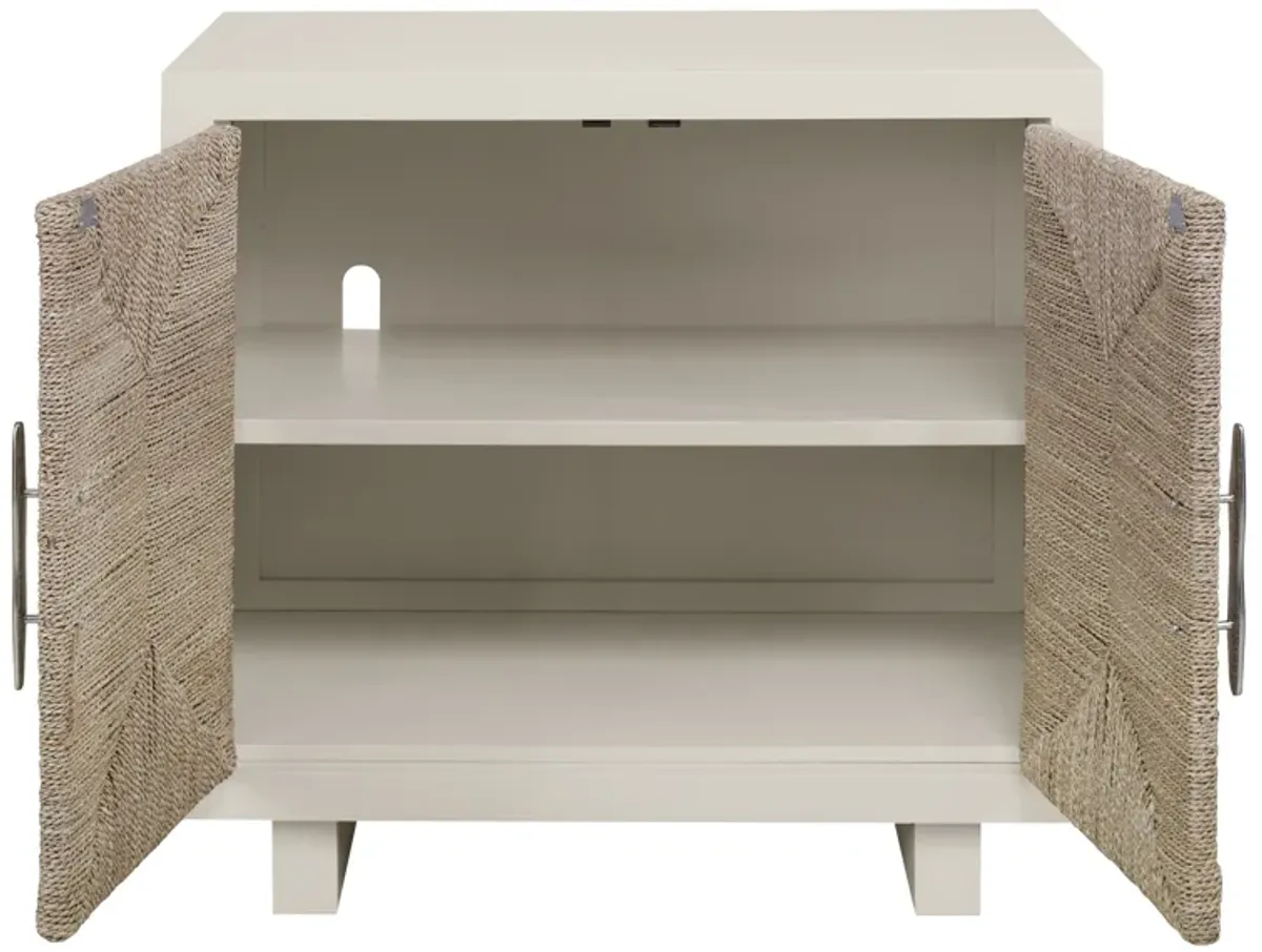 Sawyer 2 Door Beige Cabinet