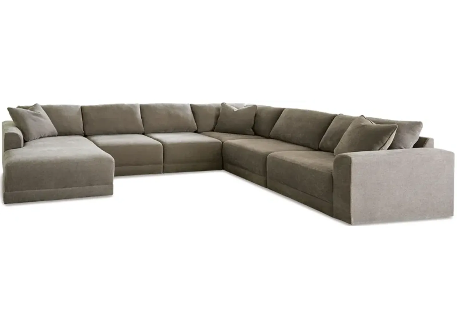 Raeanna 6-Piece Sectional with Chaise