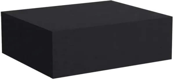 DEPOT E-SHOP Ivor Floating Nightstand, Modern Wall-Mounted Bedside Shelf with Drawer, Black