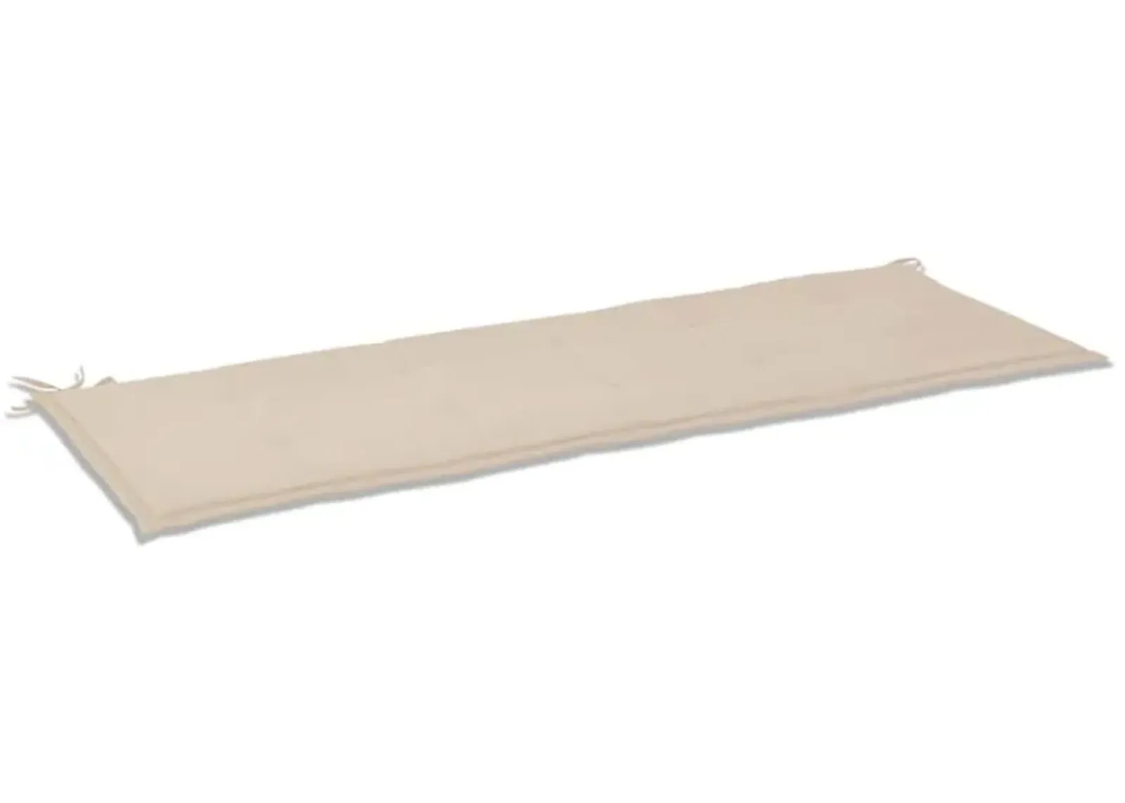 vidaXL Garden Bench Cushion Cream 59"x19.7"x1.18"