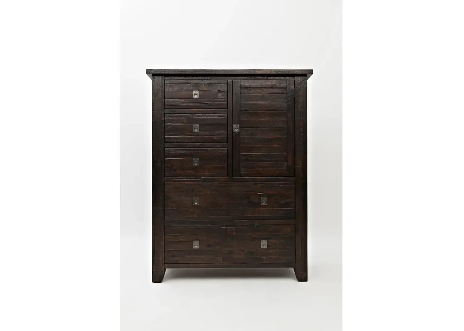 Jofran Kona Grove Distressed Rustic Solid Acacia Chest of Drawers