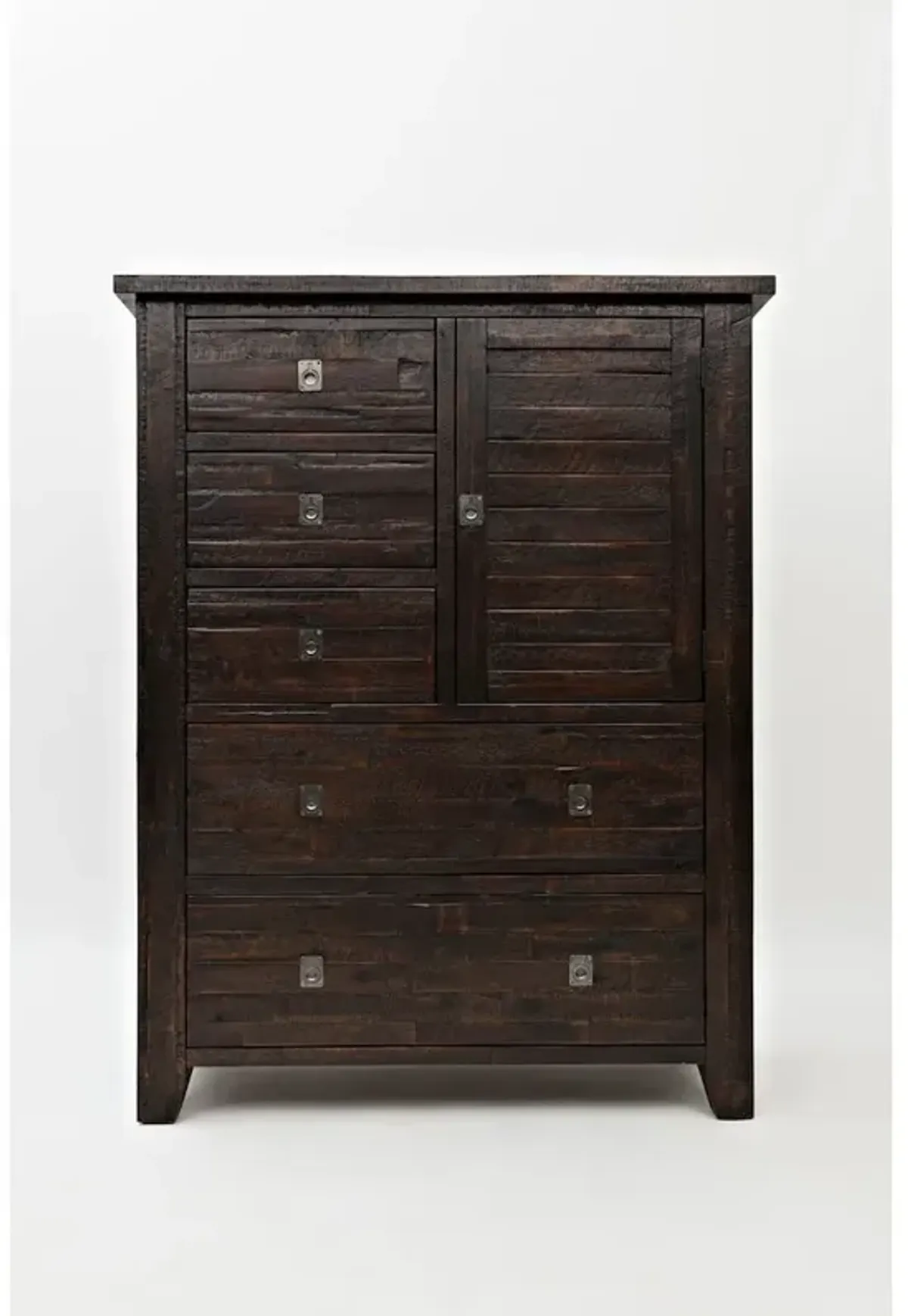 Jofran Kona Grove Distressed Rustic Solid Acacia Chest of Drawers