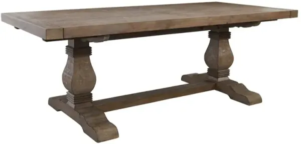 Kosas Home Quincy Reclaimed Pine Extension 84-114 Dining Table