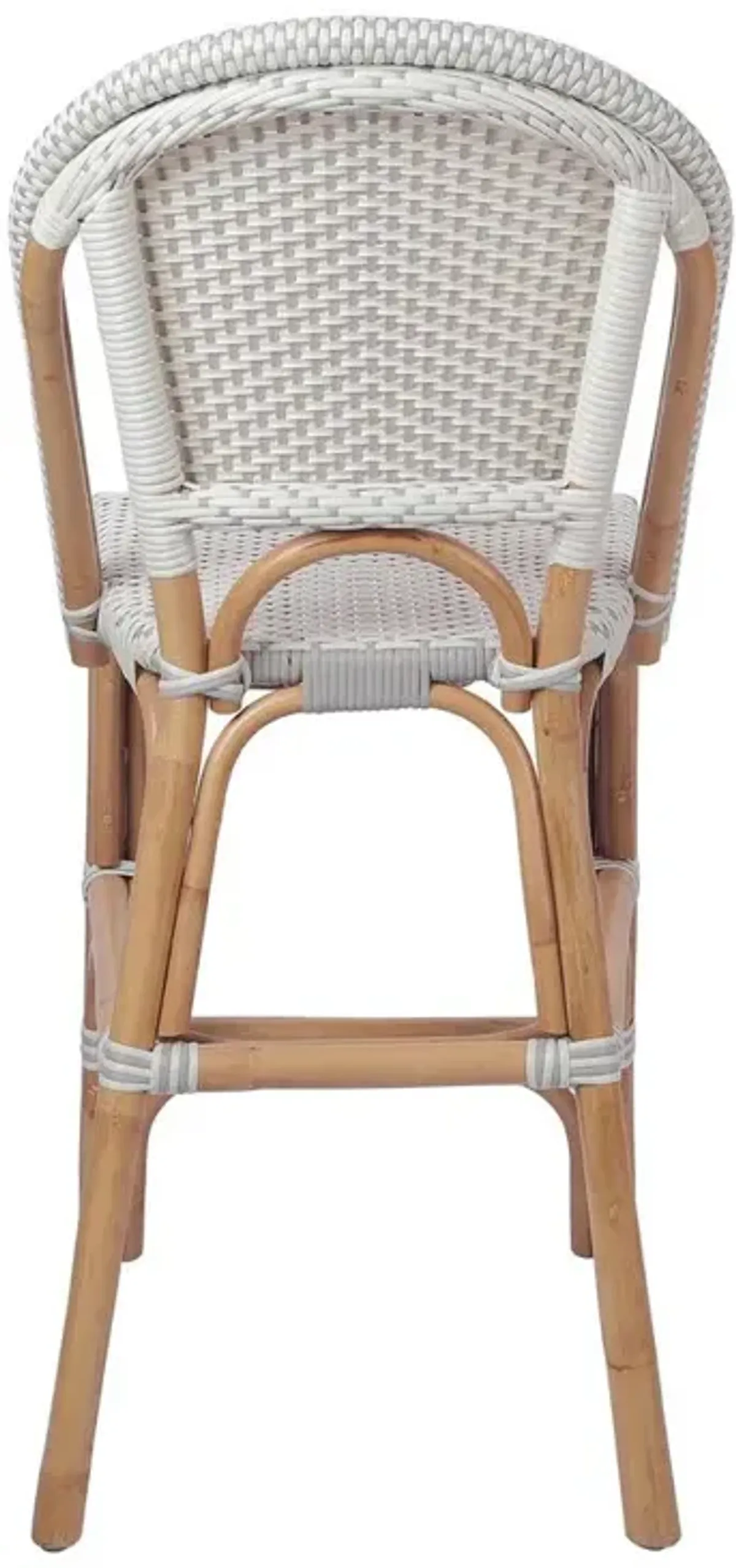 Avignon Paris Rattan Bistro Counter Stool, (Set of 2)