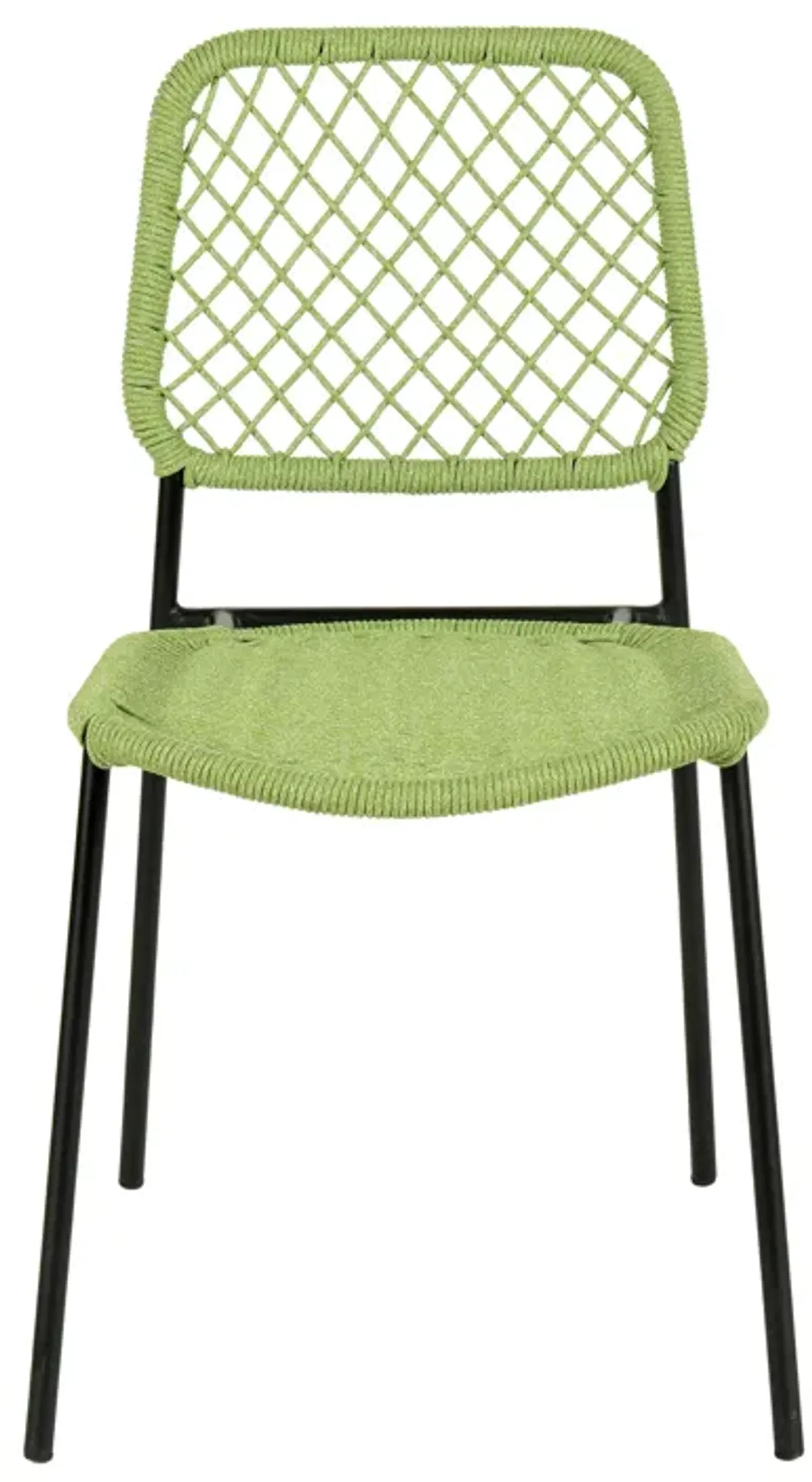 Lucy Natural Dyed Cord Outdoor Dining Chair