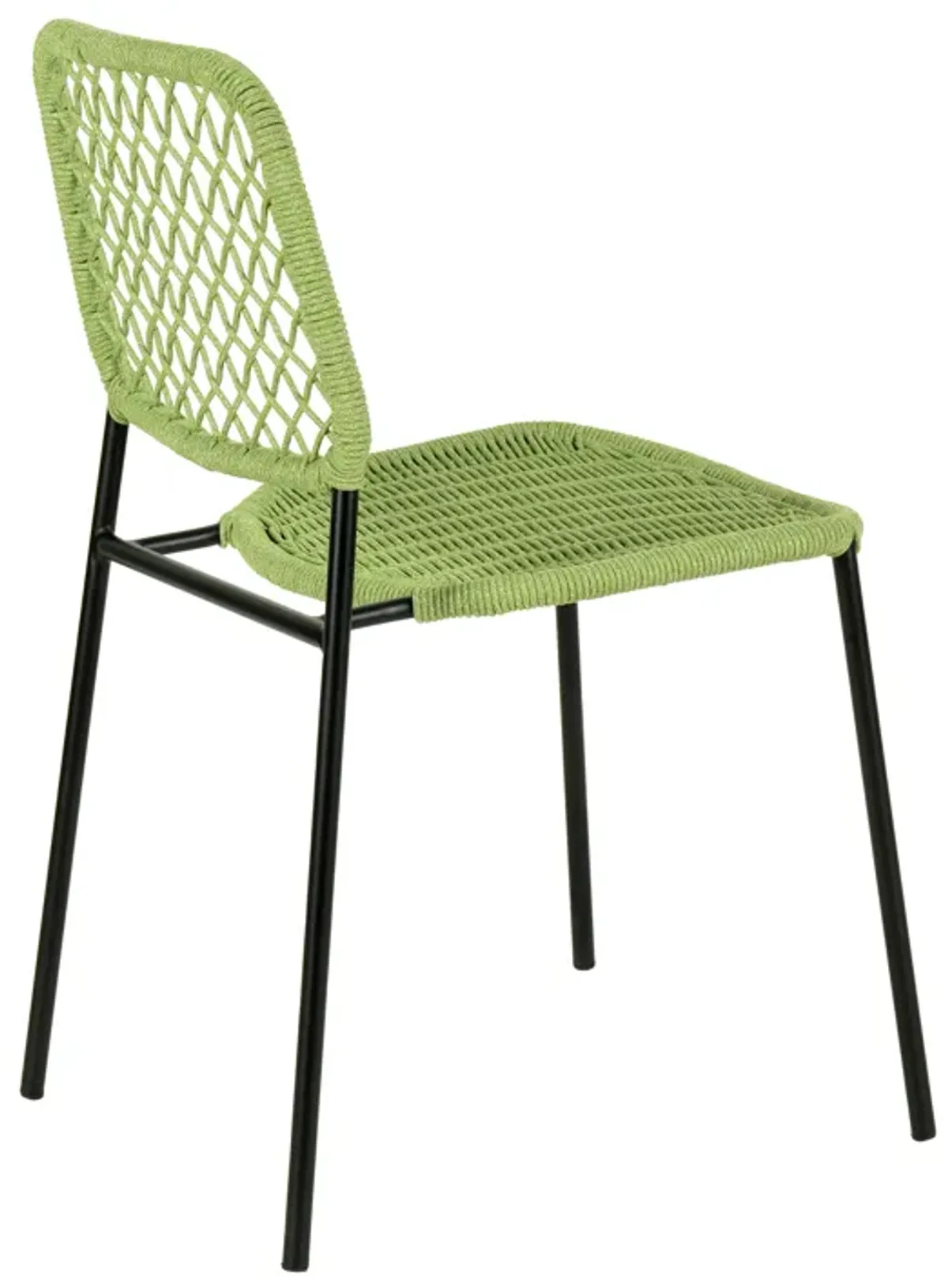 Lucy Natural Dyed Cord Outdoor Dining Chair