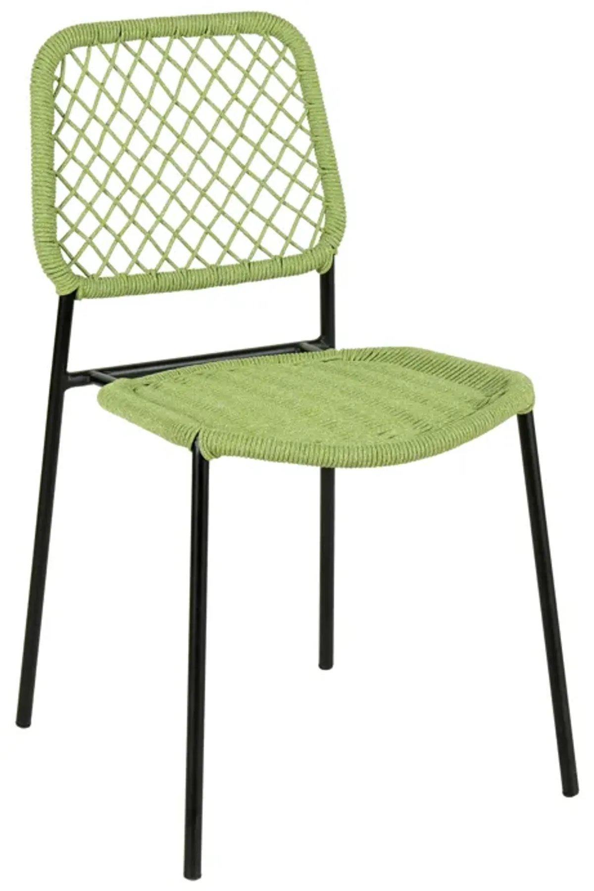 Lucy Natural Dyed Cord Outdoor Dining Chair