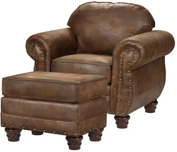 American Furniture Classics Sedona Armchairs with Matching Ottoman