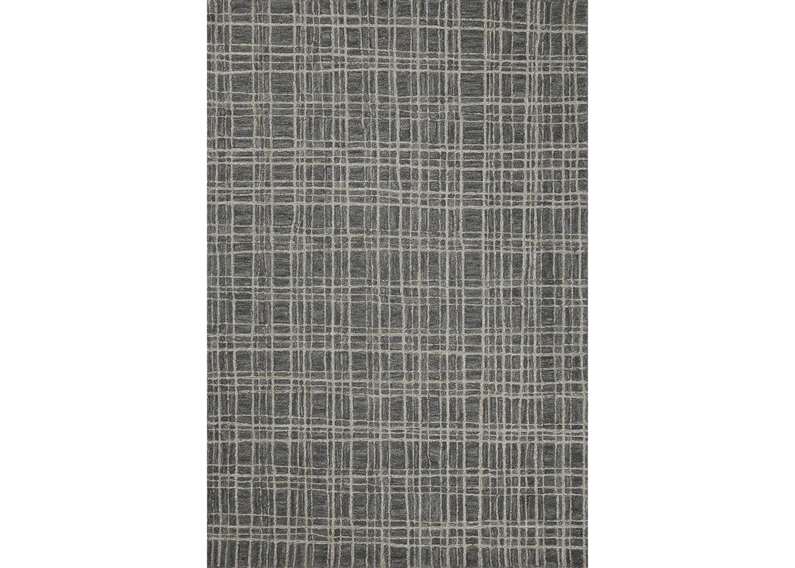 Polly POL-11 Graphite / Pebble 3''6" x 5''6" Rug by Chris Loves Julia