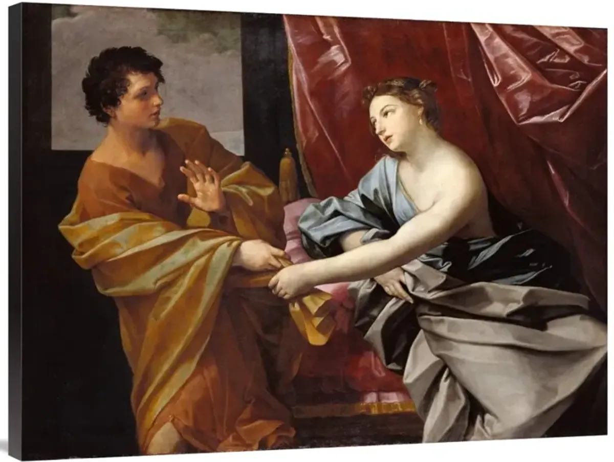 Joseph and Potiphars Wife-Canvas Art-40x30