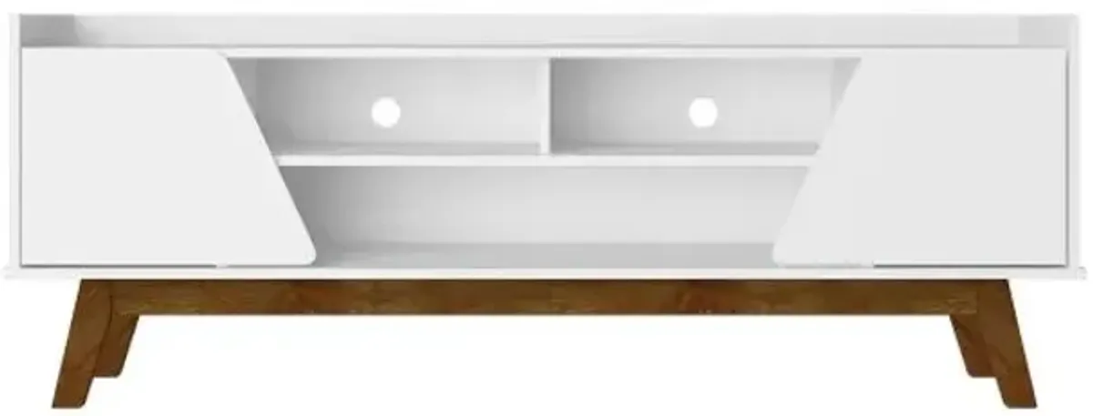 Marcus Medium TV Stand in White