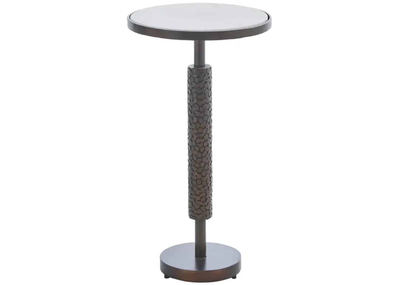 Hammered Martini Table- Bronze