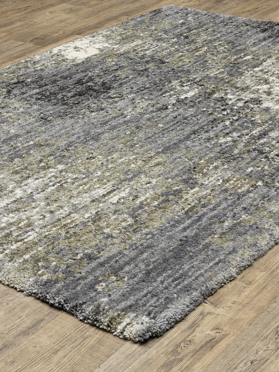 Aspen 7'10" x 10'10" Grey Rug