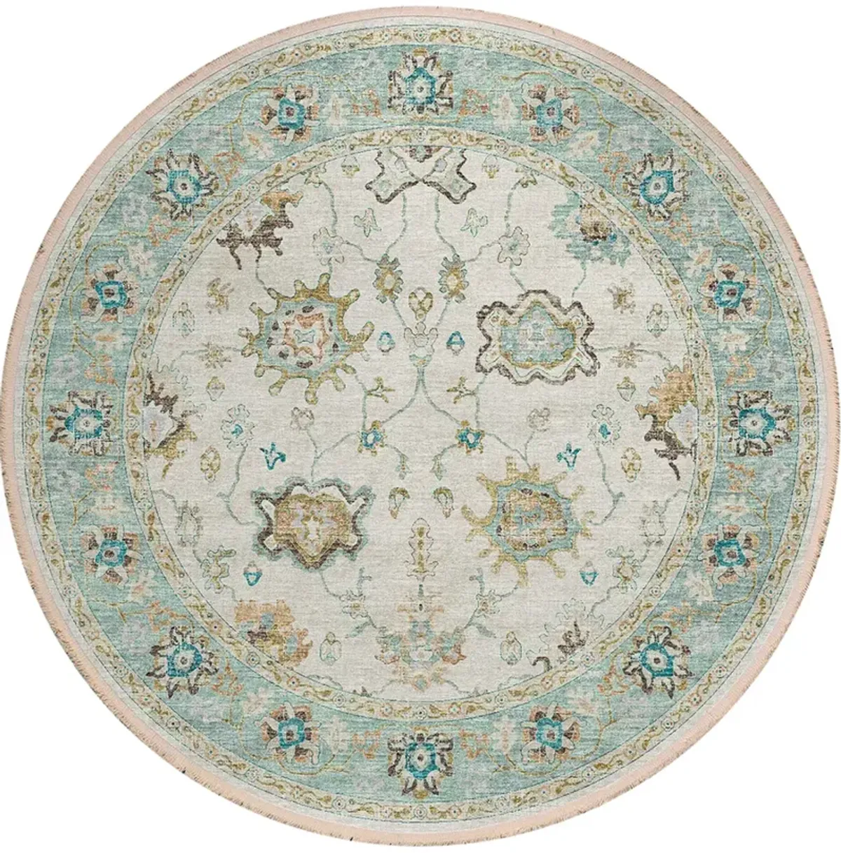 Marbella MB6 Ivory 4' Rug