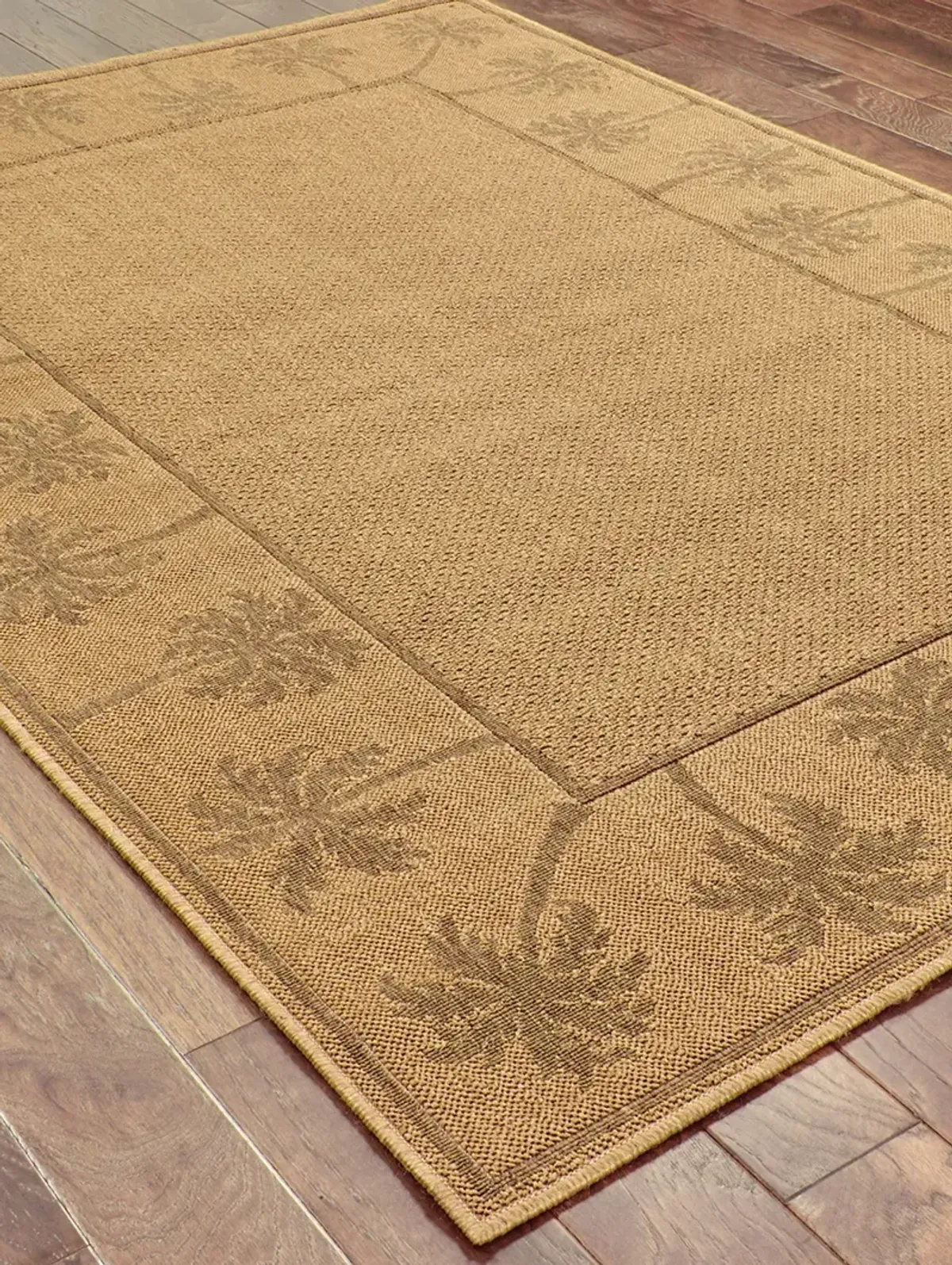 Lanai 3'7" x 5'6" Beige Rug