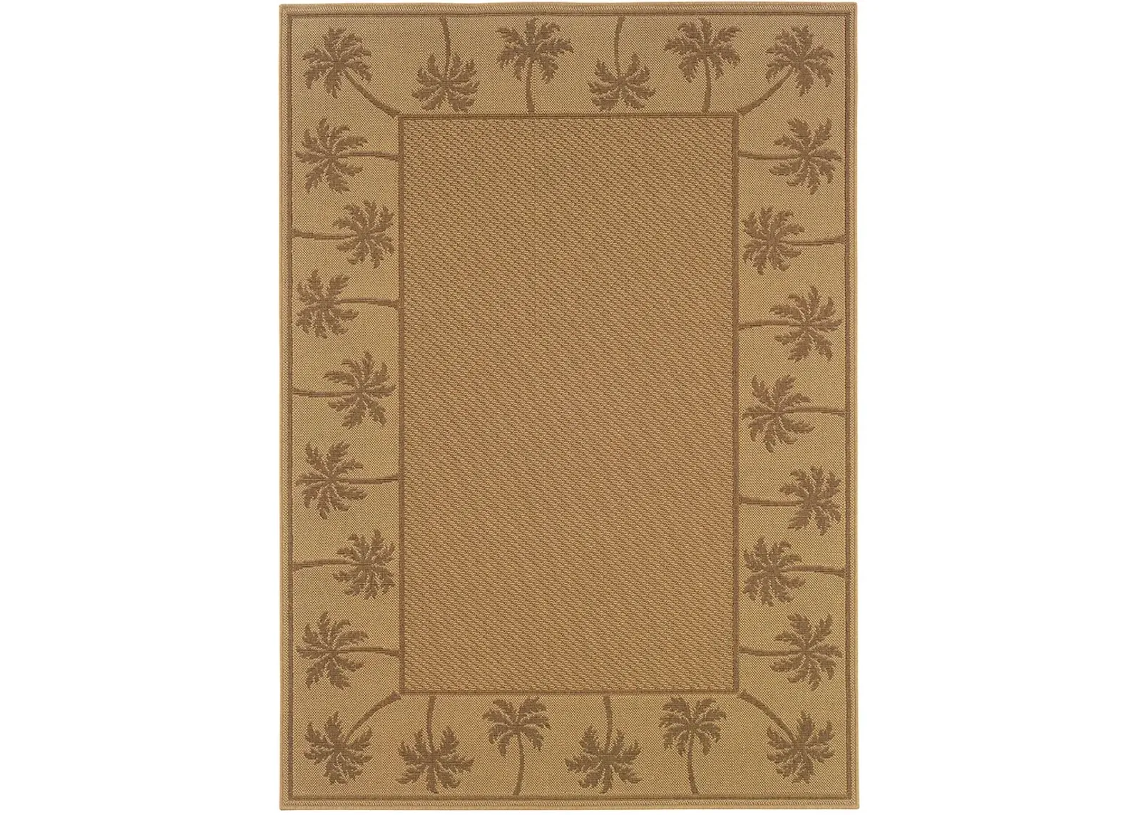 Lanai 3'7" x 5'6" Beige Rug