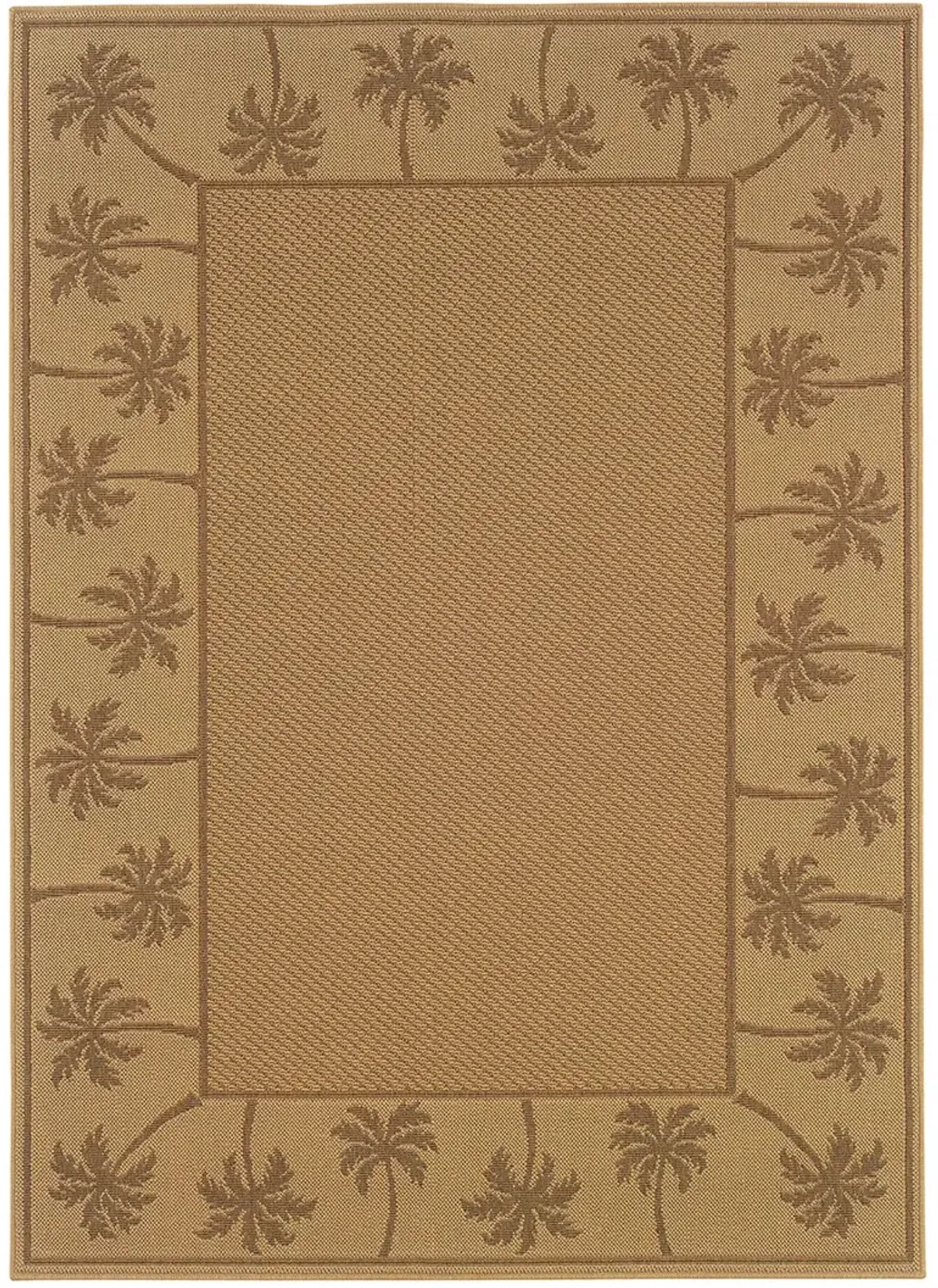 Lanai 3'7" x 5'6" Beige Rug