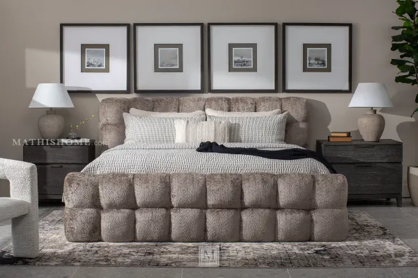 Dylan King Upholstered Bed