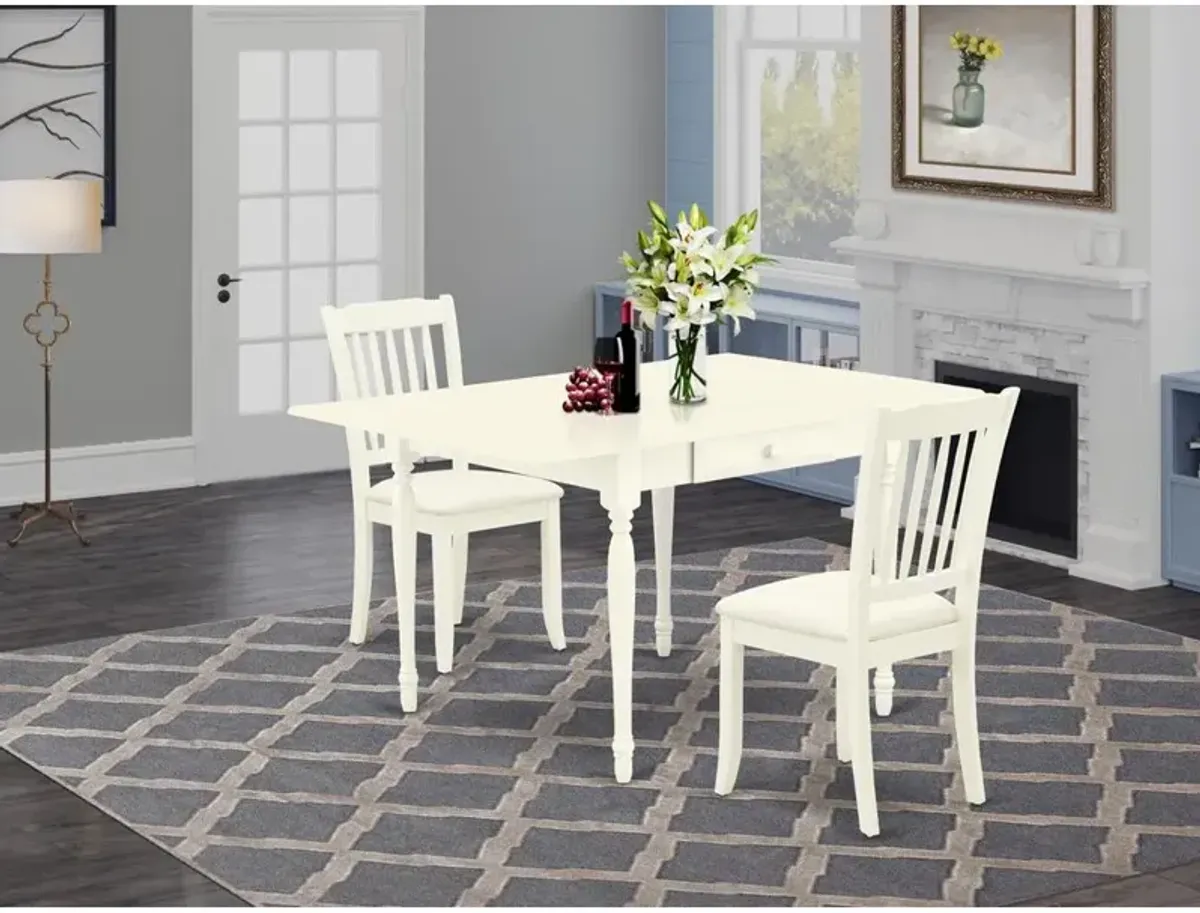 Dining Room Set Linen White