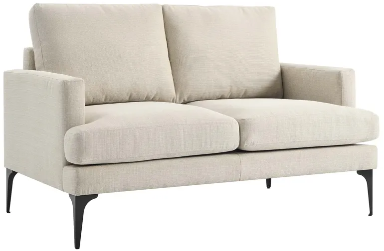 Evermore Upholstered Fabric Loveseat