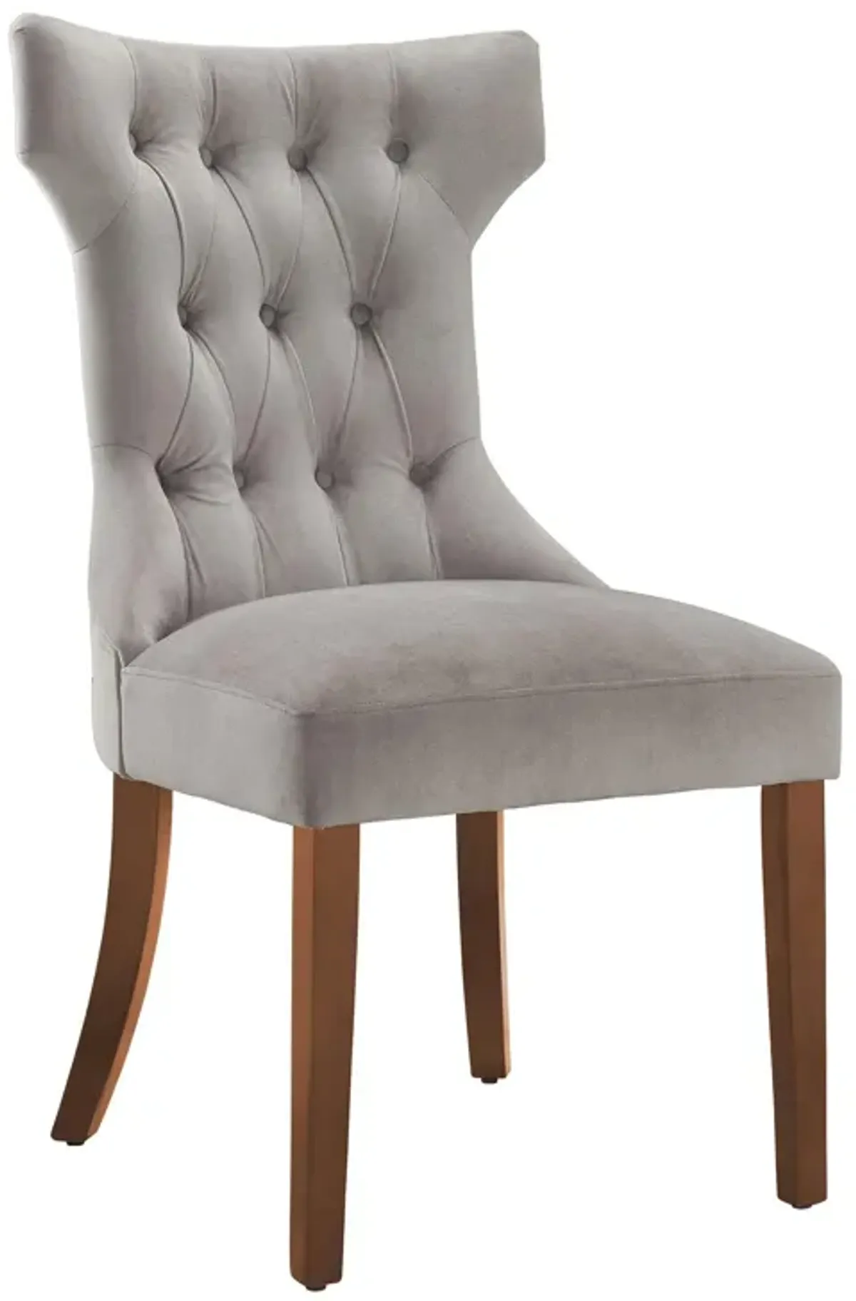 DHP Clairborne Tufted Hourglass Dining Chair, Set of 2, Taupe