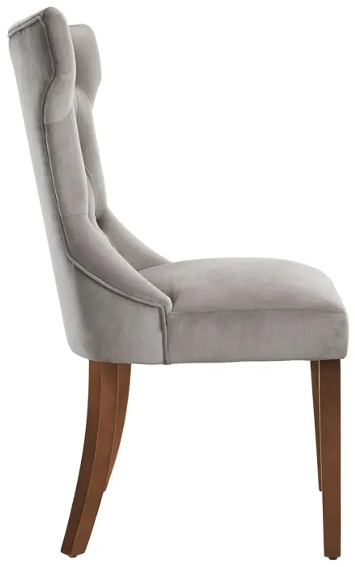 DHP Clairborne Tufted Hourglass Dining Chair, Set of 2, Taupe