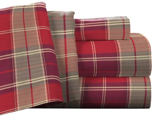 Pointehaven Superior Weight 175 GSM 100% Cotton White Solid Flannel Deep Pocket 3 pc Sheet Set, Twin