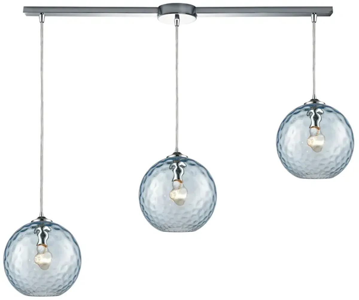 Watersphere 3 Light Linear Slim Pendant