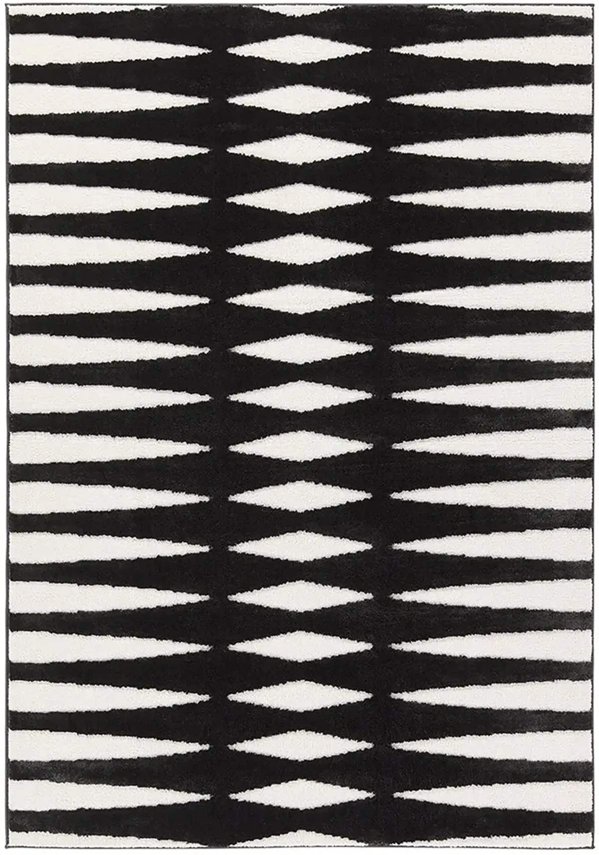 Calix By Nikki Chu Apyre Black 5' x 7' Rug