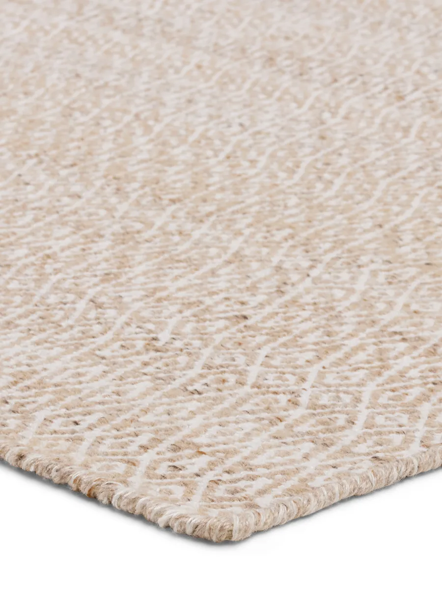 Almas Imogen Tan/Taupe 3' x 8' Runner Rug