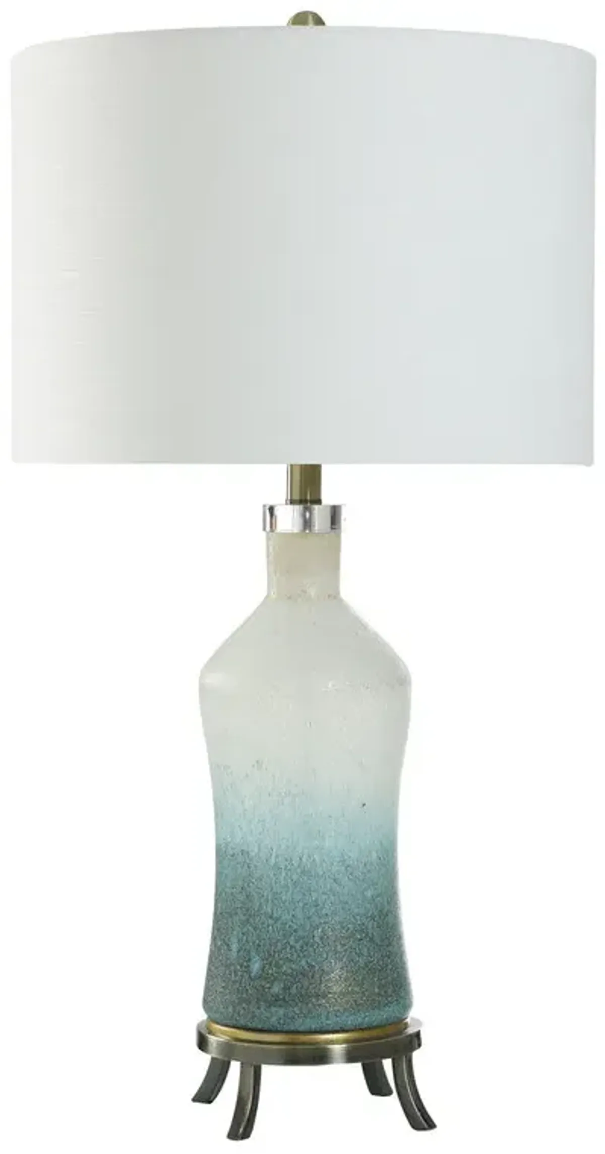 Ombre Glass Bottle Lamp