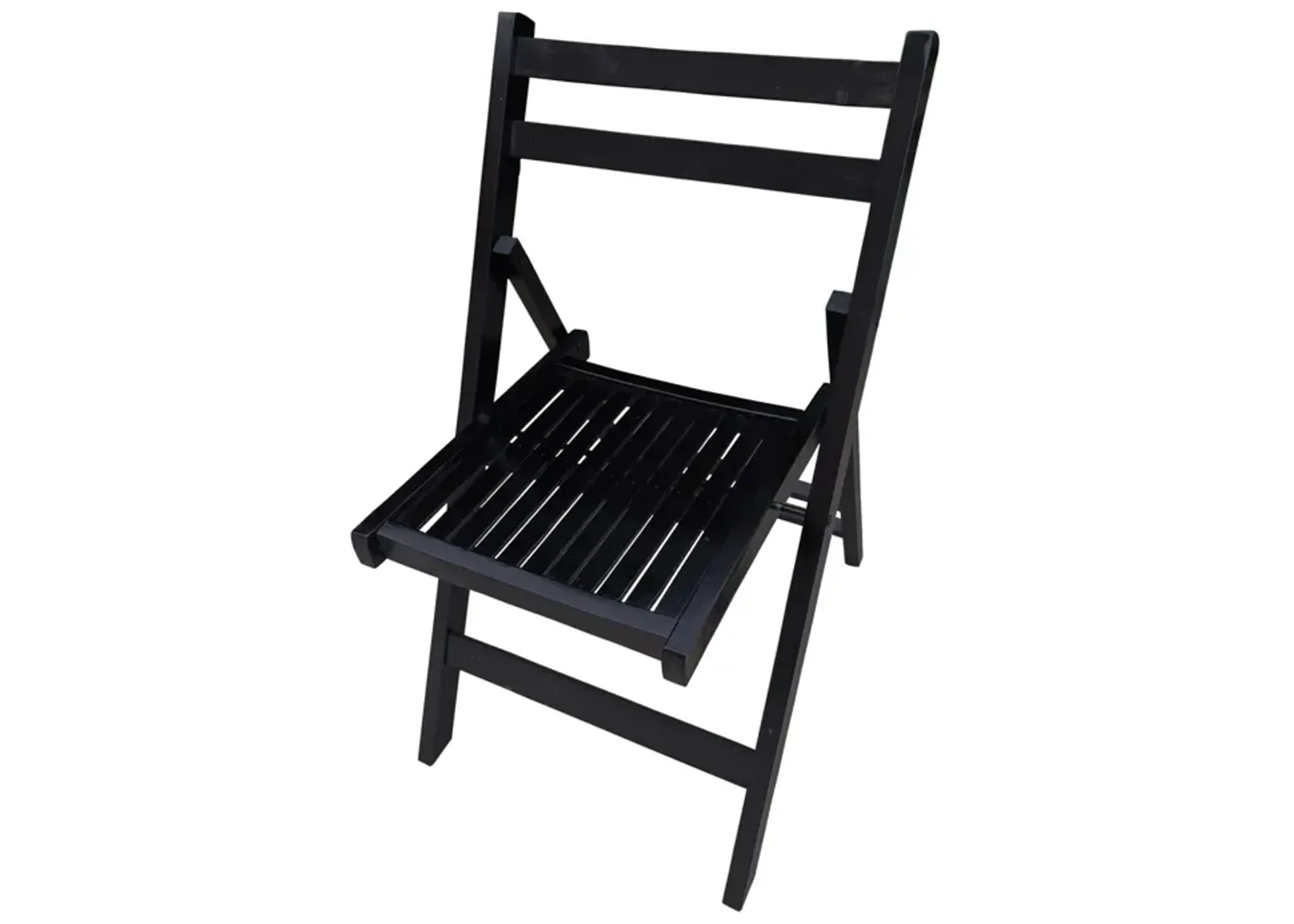 Furniture Slatted Wood Folding Special Event Chair, Set Of 4, Folding Chair, Foldable