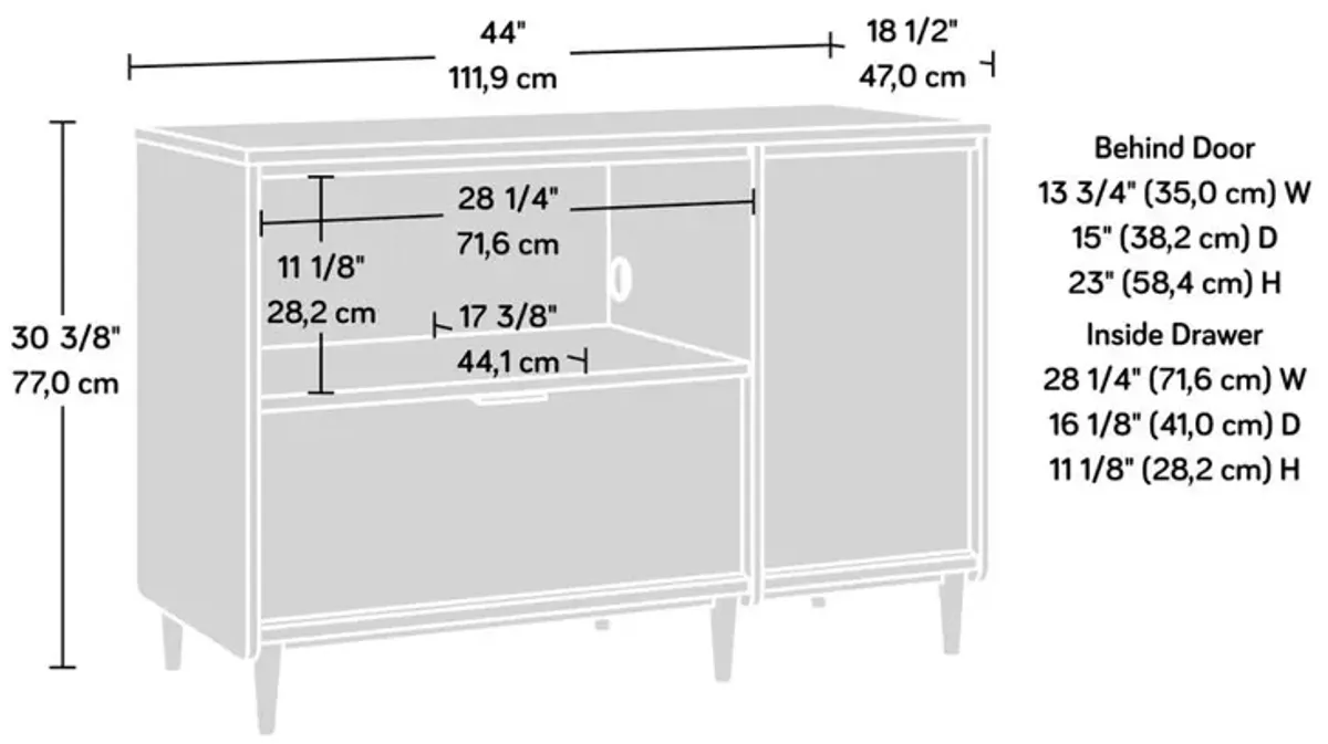 Sauder CLIFFORD PLACE CREDENZA