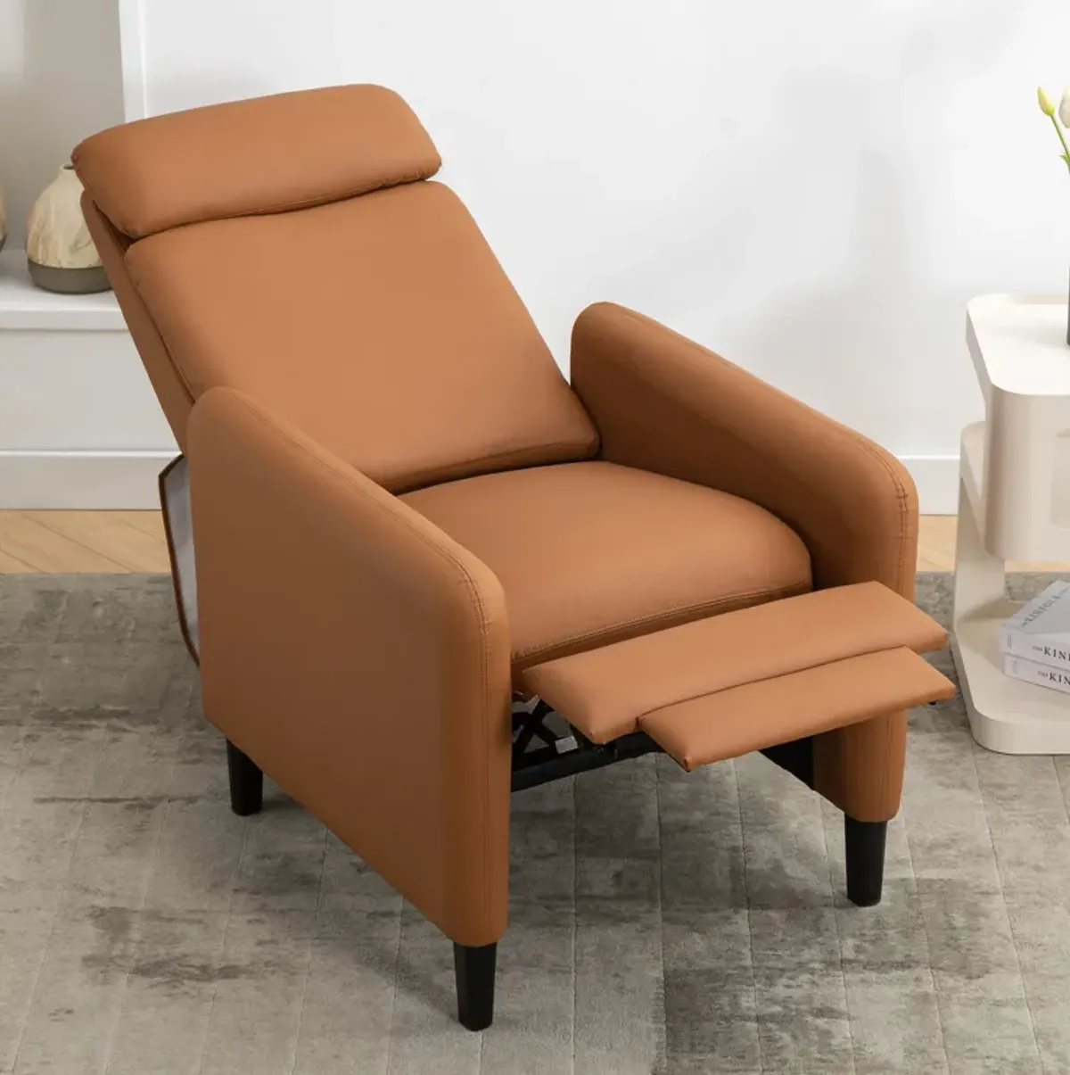 Merax Modern Artistic Adjustable Recliner Chair Home Chair