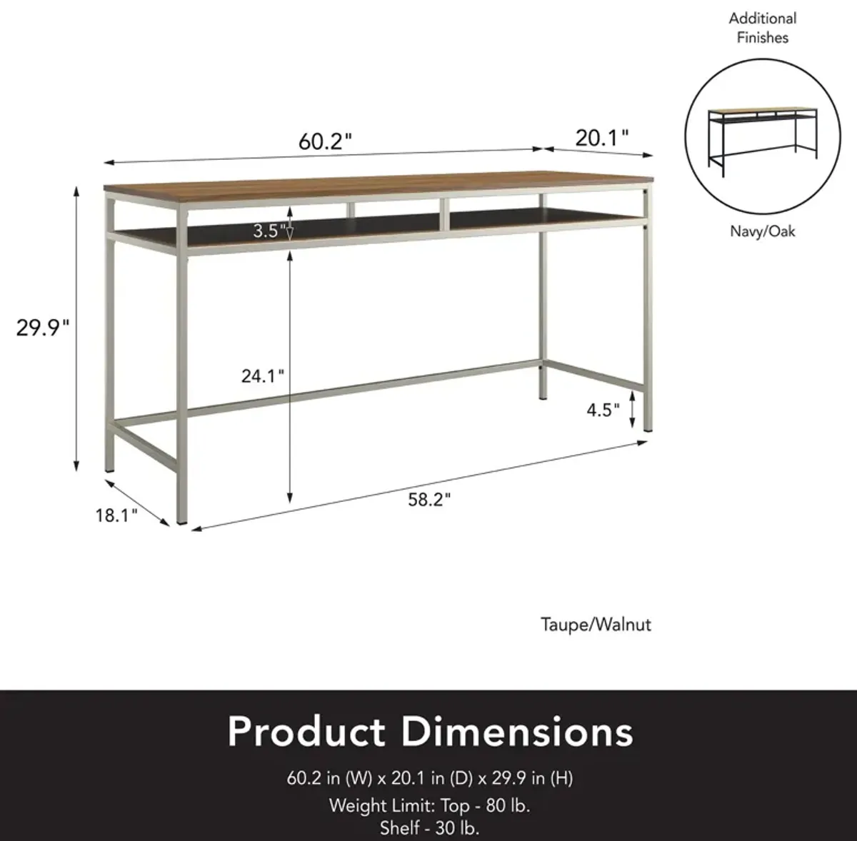 Shadwick Computer Desk