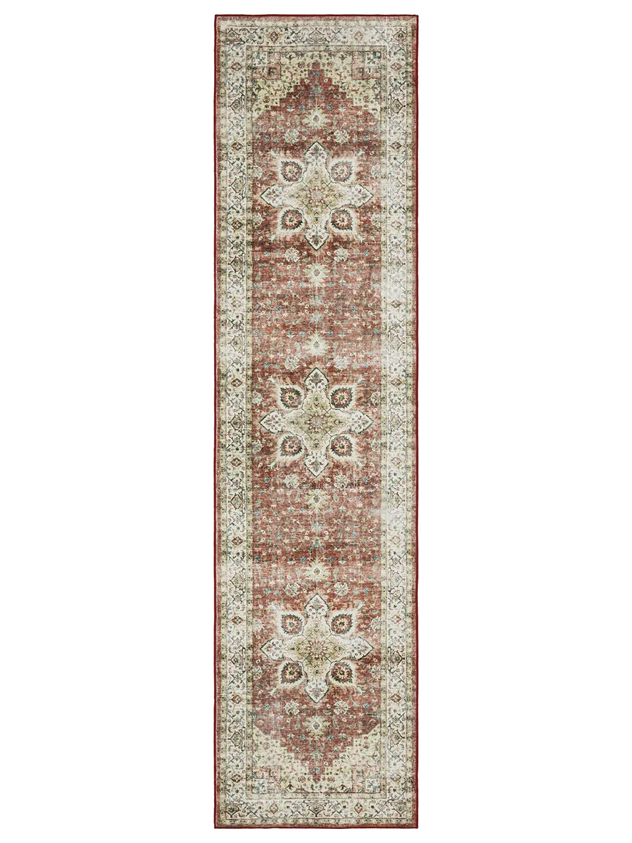 Sumter 2' x 8' Red Rug