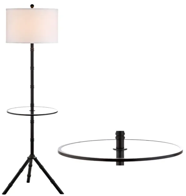 Hall Metal LED End Table Floor Lamp