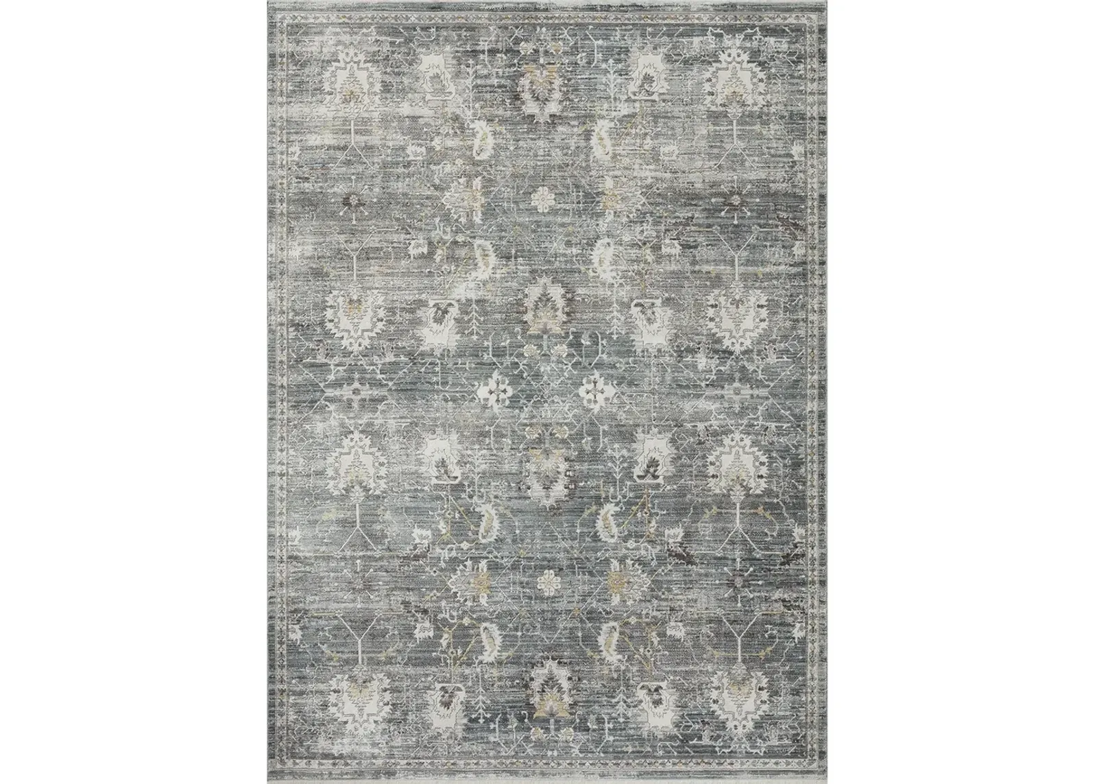 Bonney BNY03 Lagoon/Ivory 3'11" x 5'5" Rug