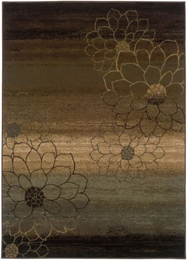 Hudson 10' x 13' Brown Rug