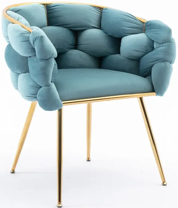 Streamdale Lux Velvet Single Sofa Chair