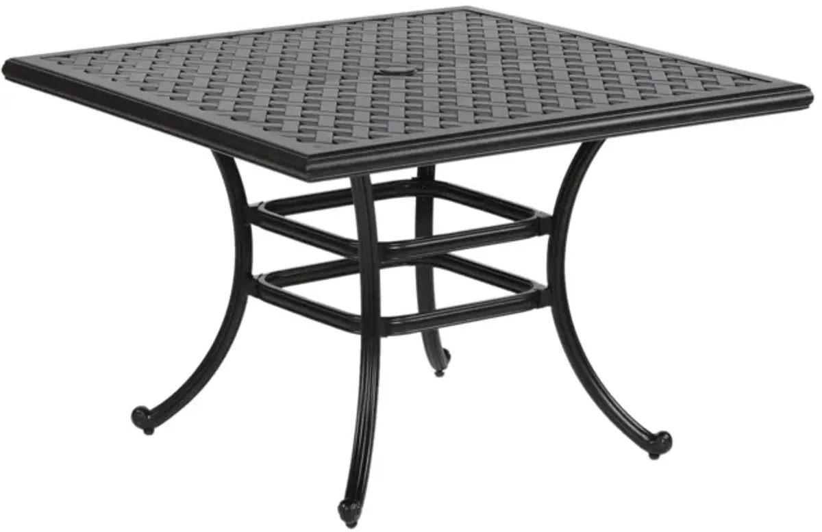 Outdoor Cast Aluminum Dining Table