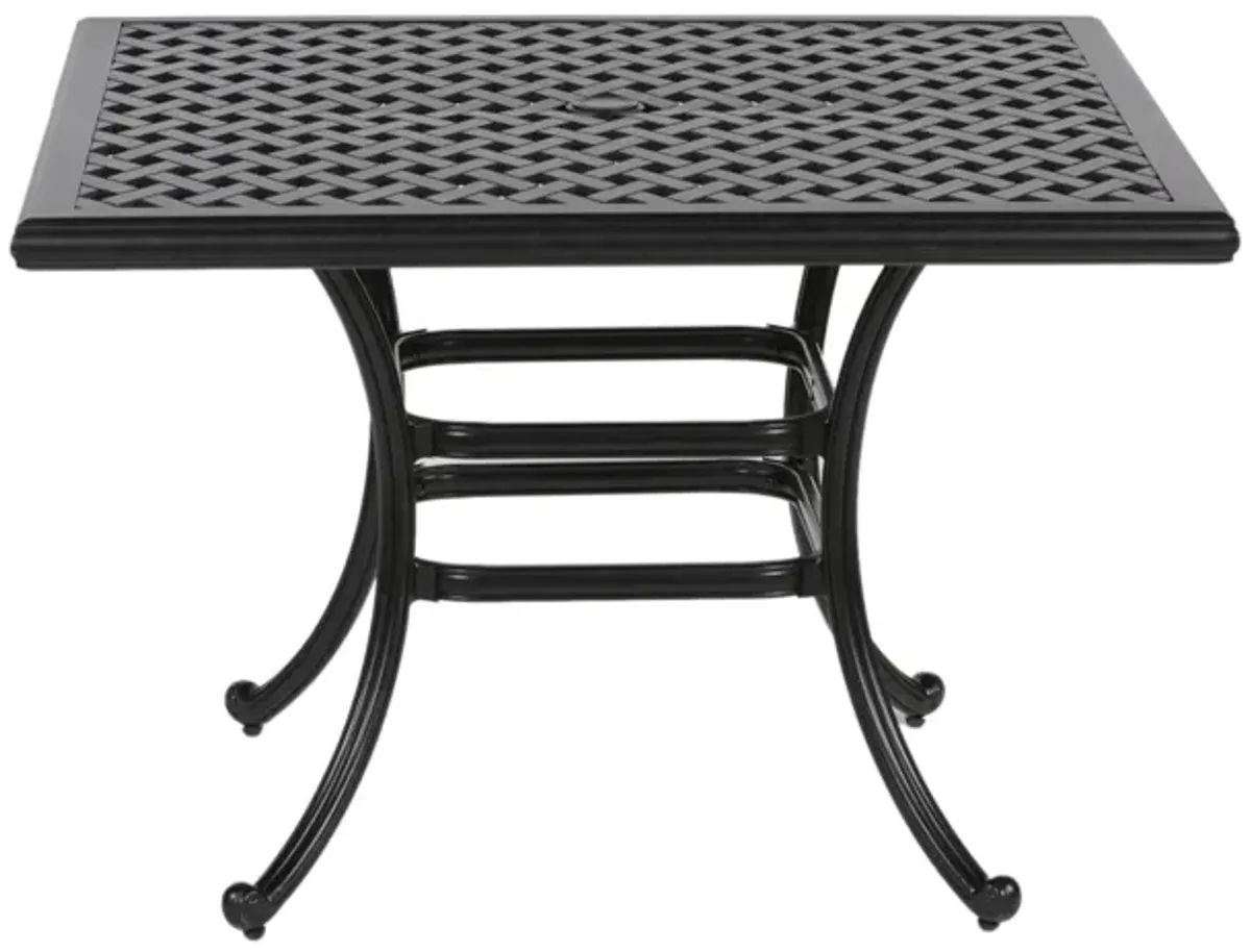 Outdoor Cast Aluminum Dining Table